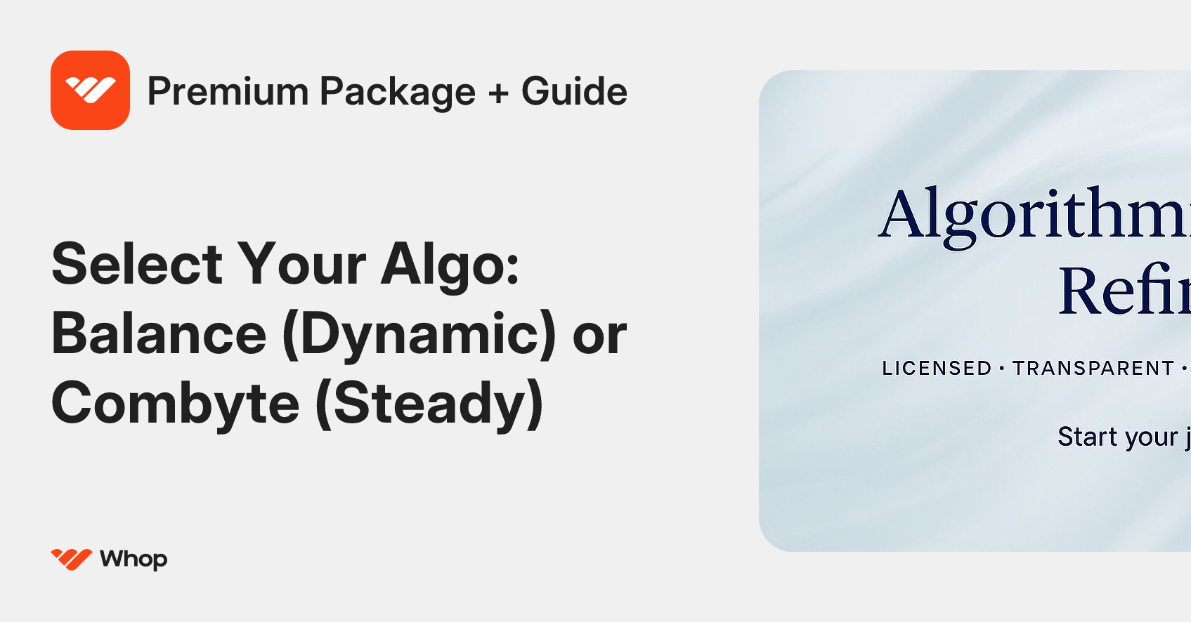 Premium Package + Guide | Whop