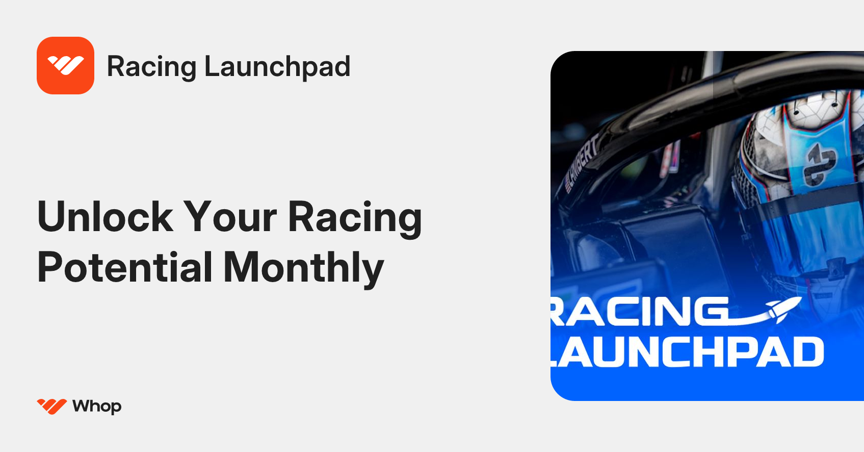 Racing Launchpad | Whop