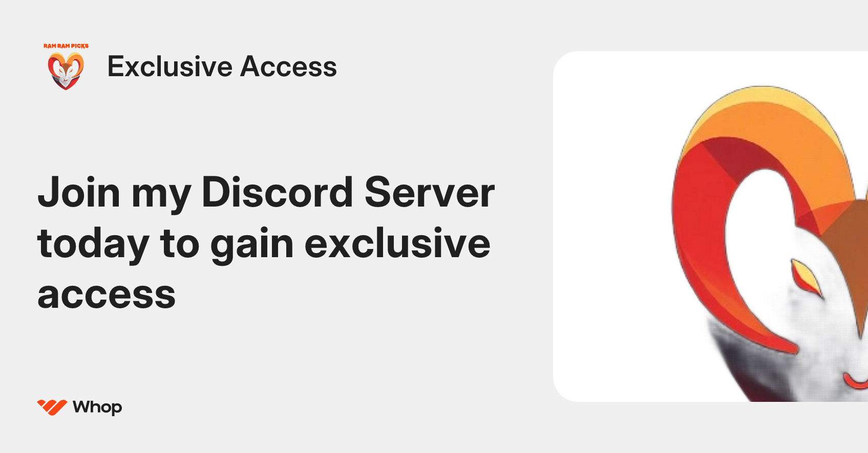 Exclusive Access | Whop