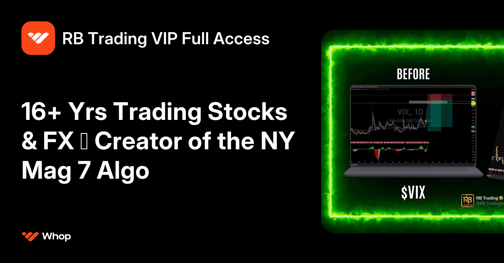 RB Trading VIP Full Access | Whop