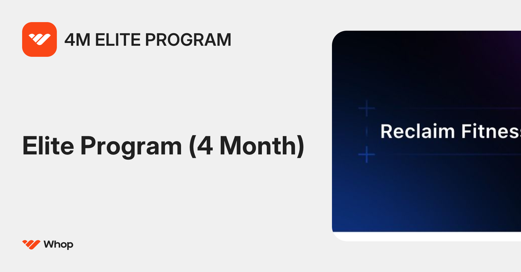 4M ELITE PROGRAM | Whop