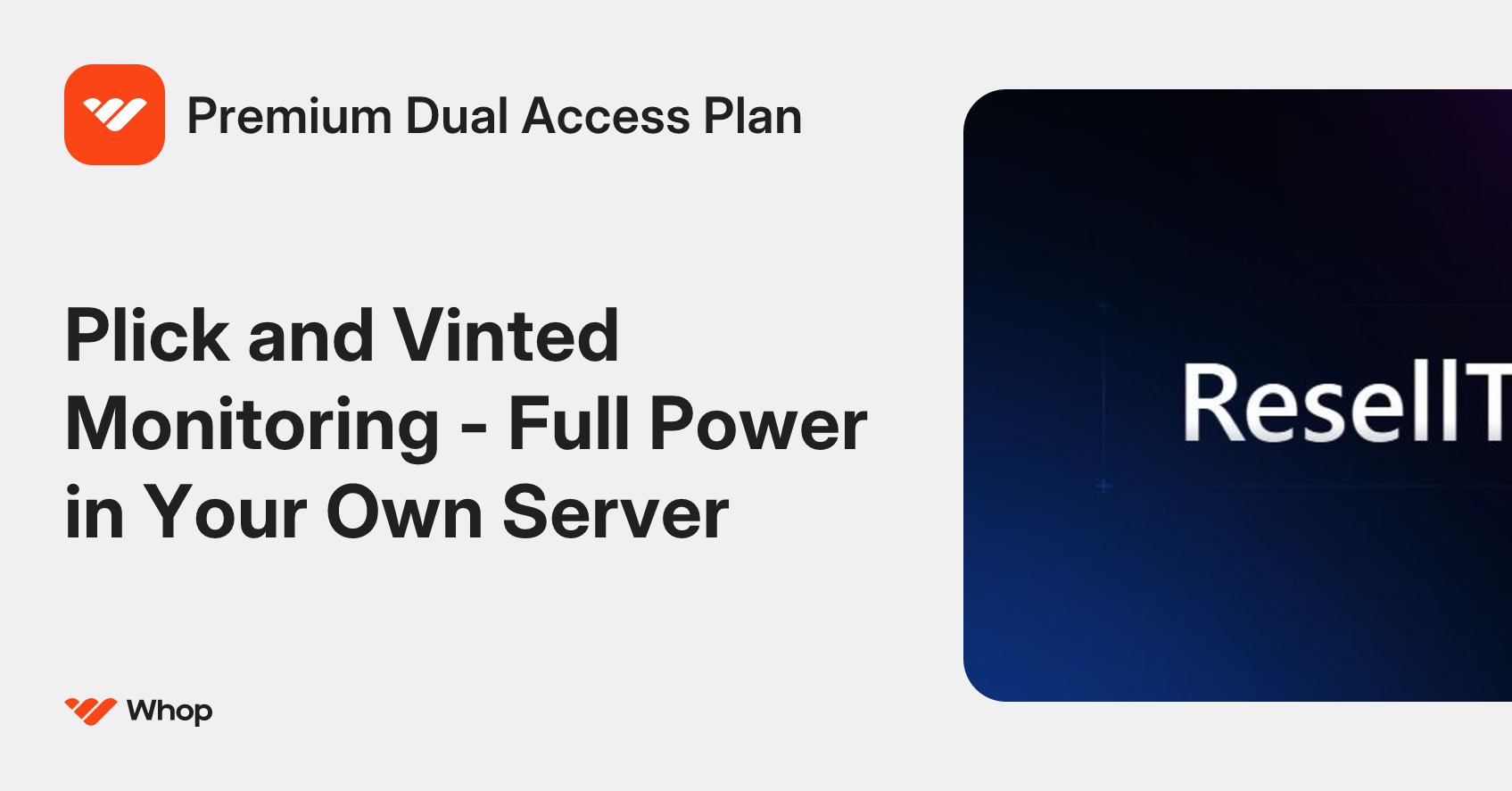 Premium Dual Access Plan | Whop