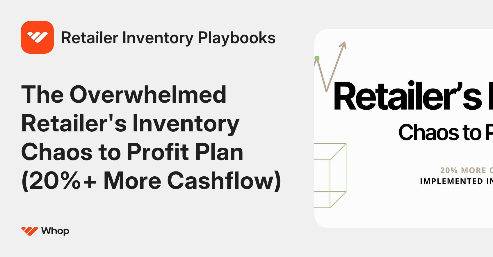 Retailer Inventory Playbooks | Whop