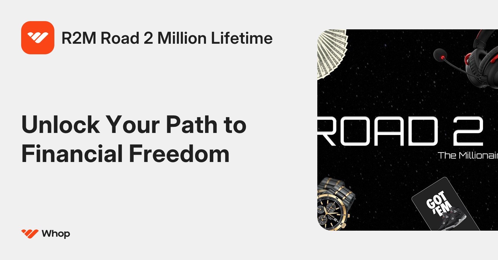 R2M Road 2 Million Lifetime | Whop
