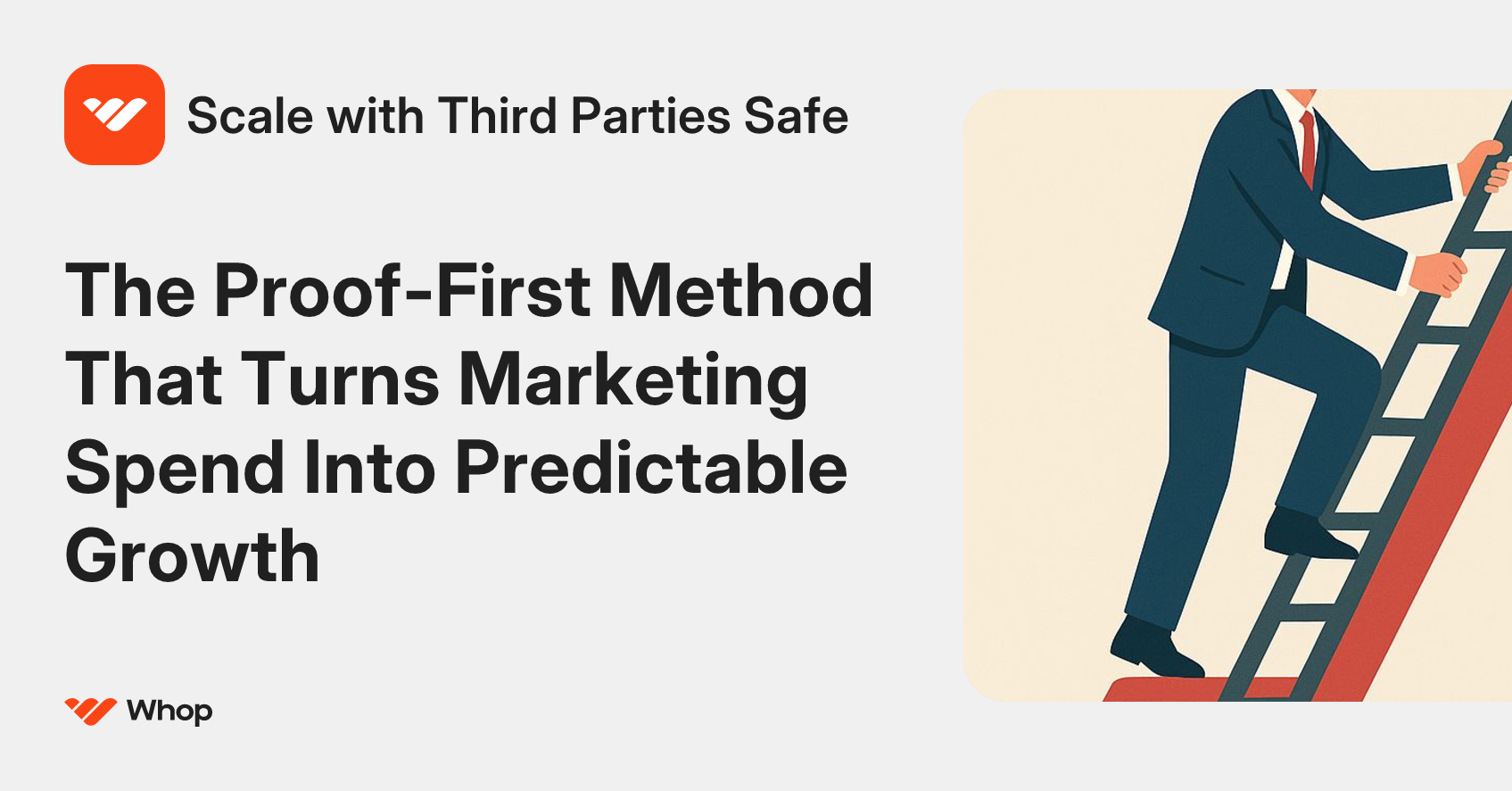 Scale with Third Parties Safe | Whop