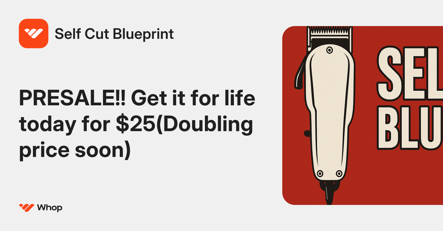 Self Cut Blueprint | Whop
