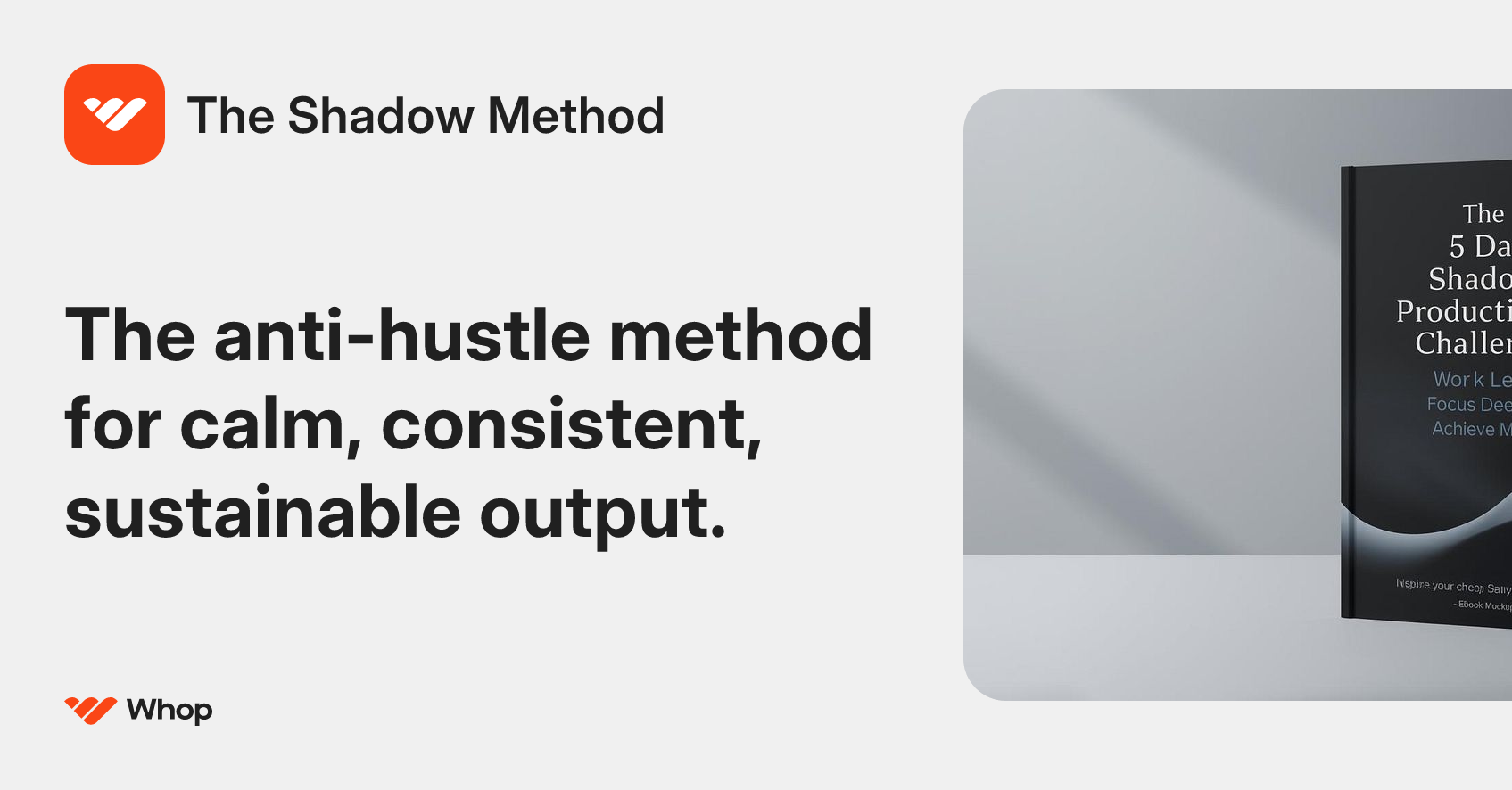 The Shadow Method | Whop