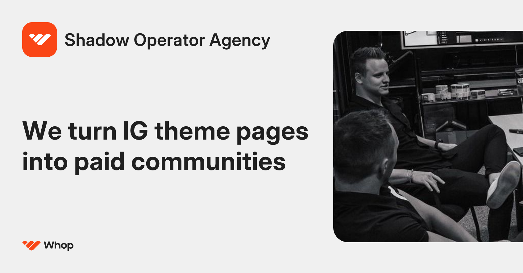 Shadow Operator Agency | Whop