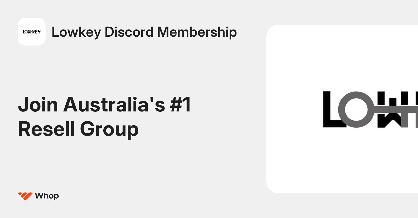 Lowkey Discord Membership