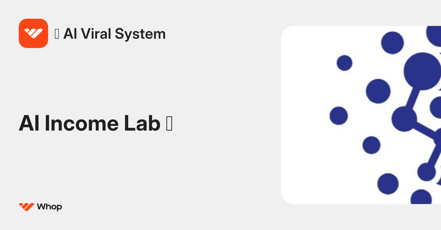 ⚡ AI Viral System | Whop