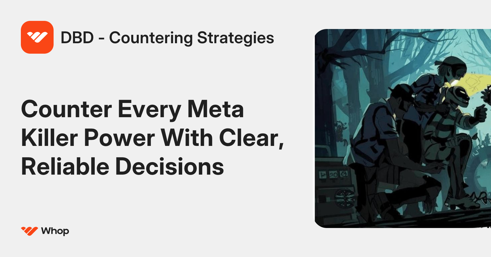 DBD - Countering Strategies | Whop