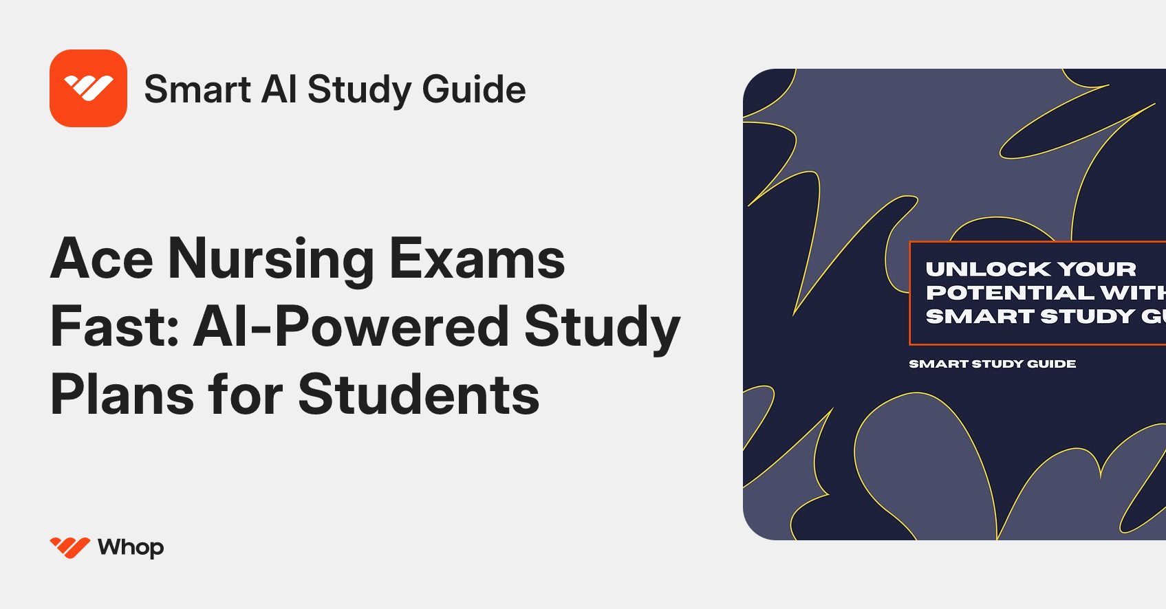 Smart AI Study Guide | Whop