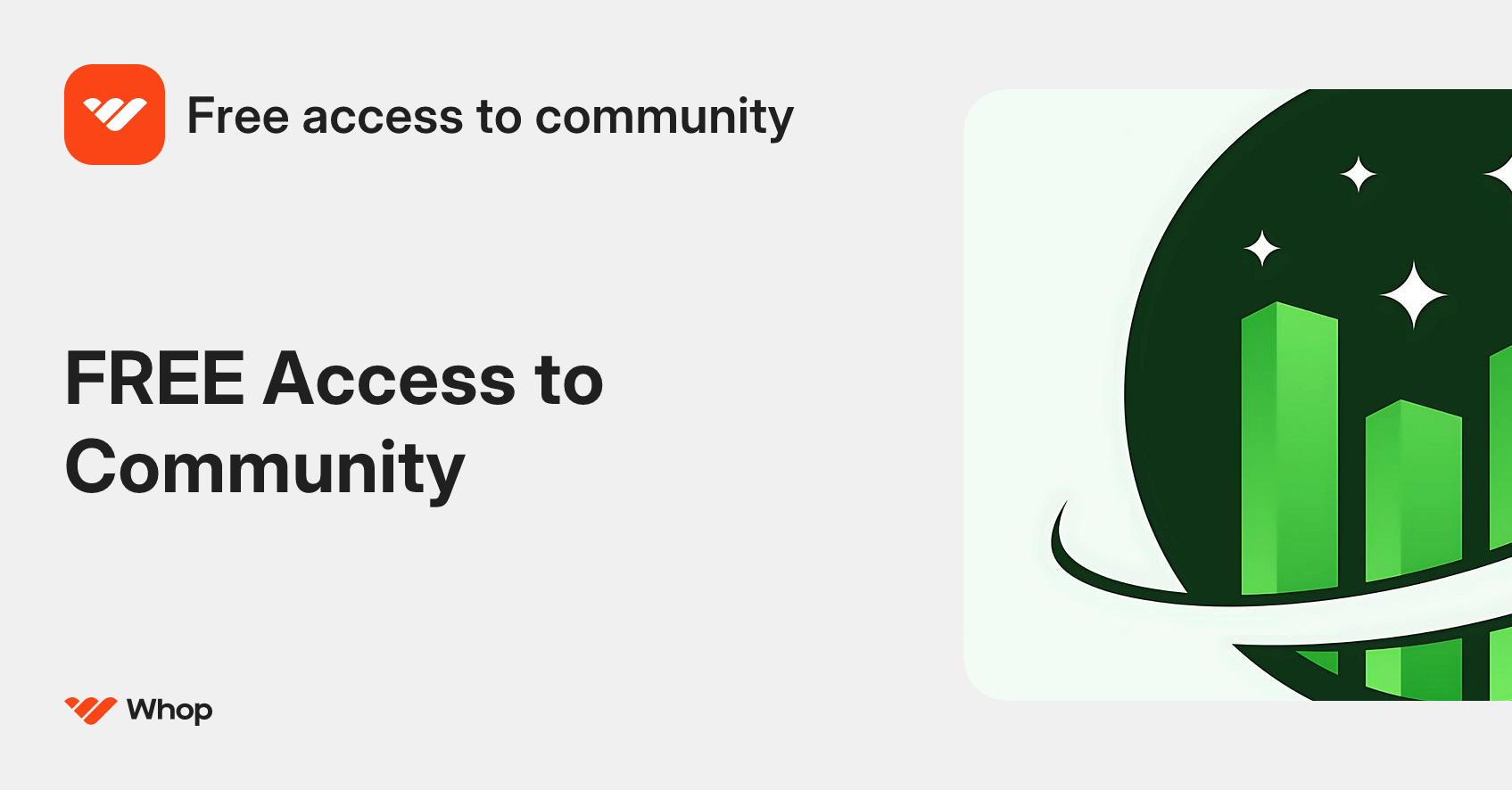 Free access to community | Whop