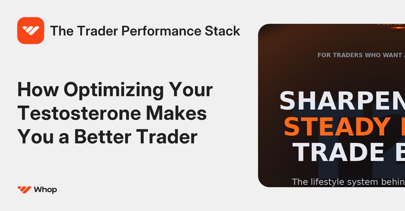 The Trader Performance Stack | Whop