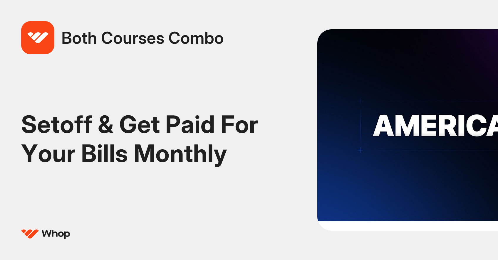 Both Courses Combo | Whop