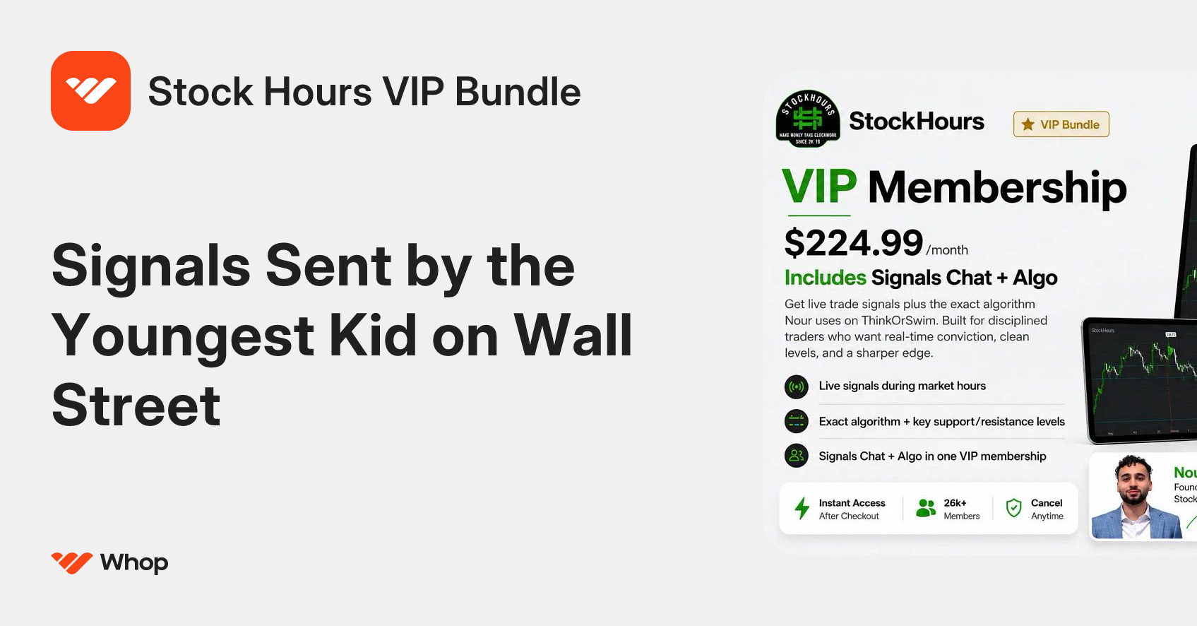 Stock Hours VIP Bundle | Whop