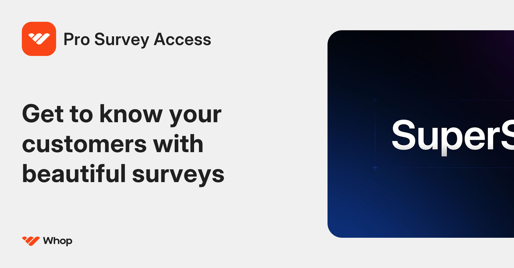 Pro Survey Access | Whop