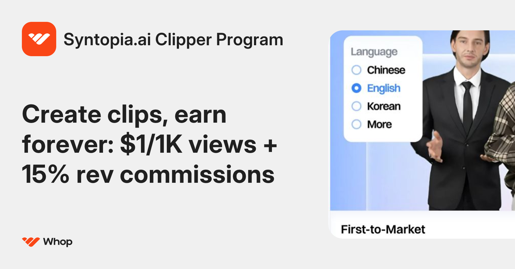 Syntopia.ai Clipper Program | Whop