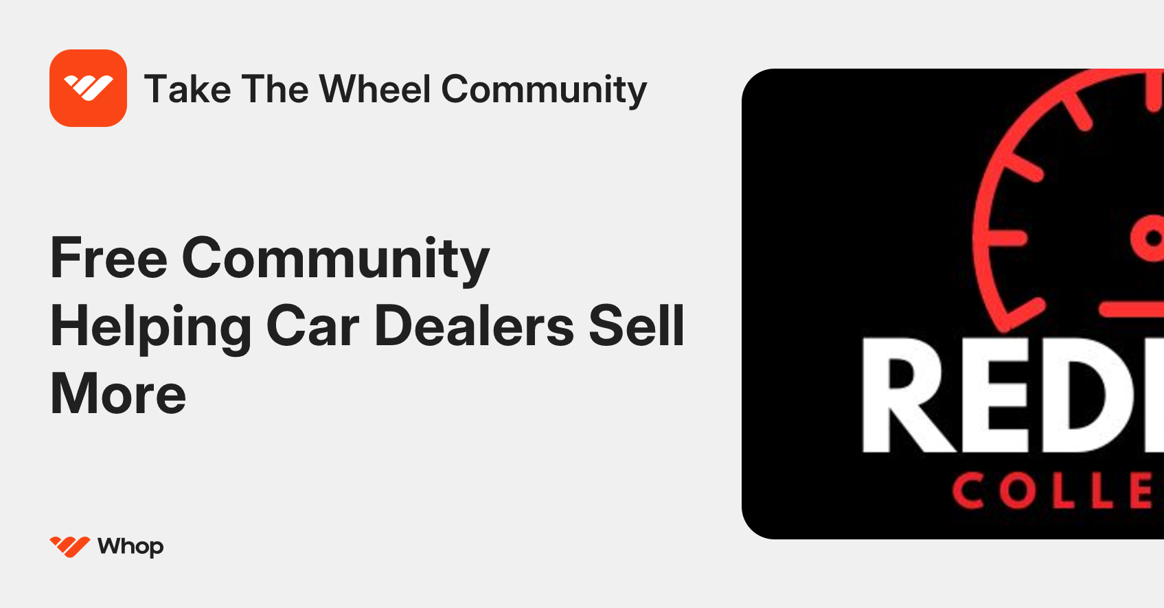 Take The Wheel Community | Whop