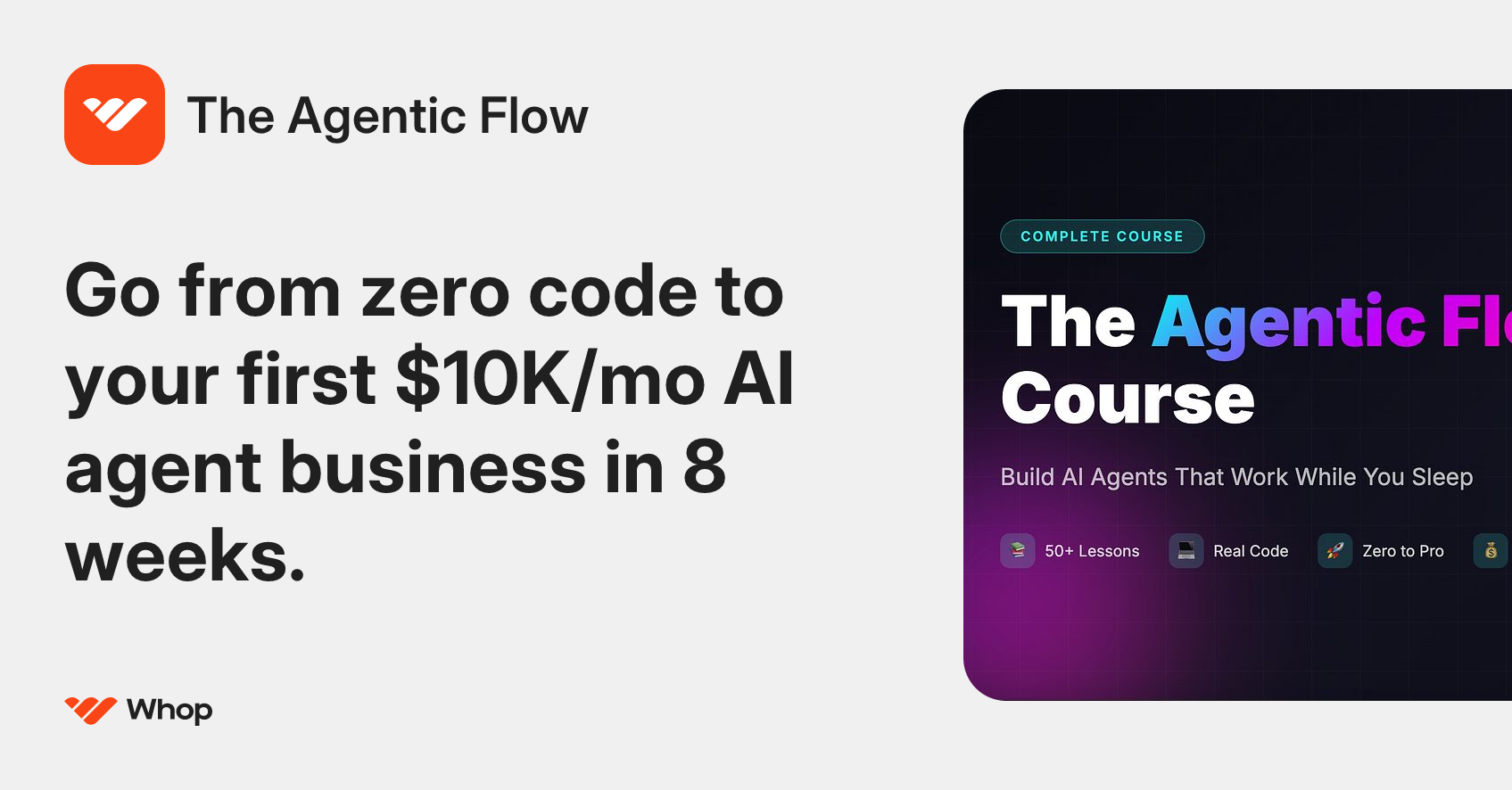 The Agentic Flow | Whop
