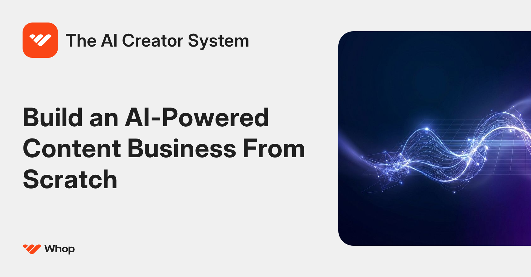The AI Creator System | Whop