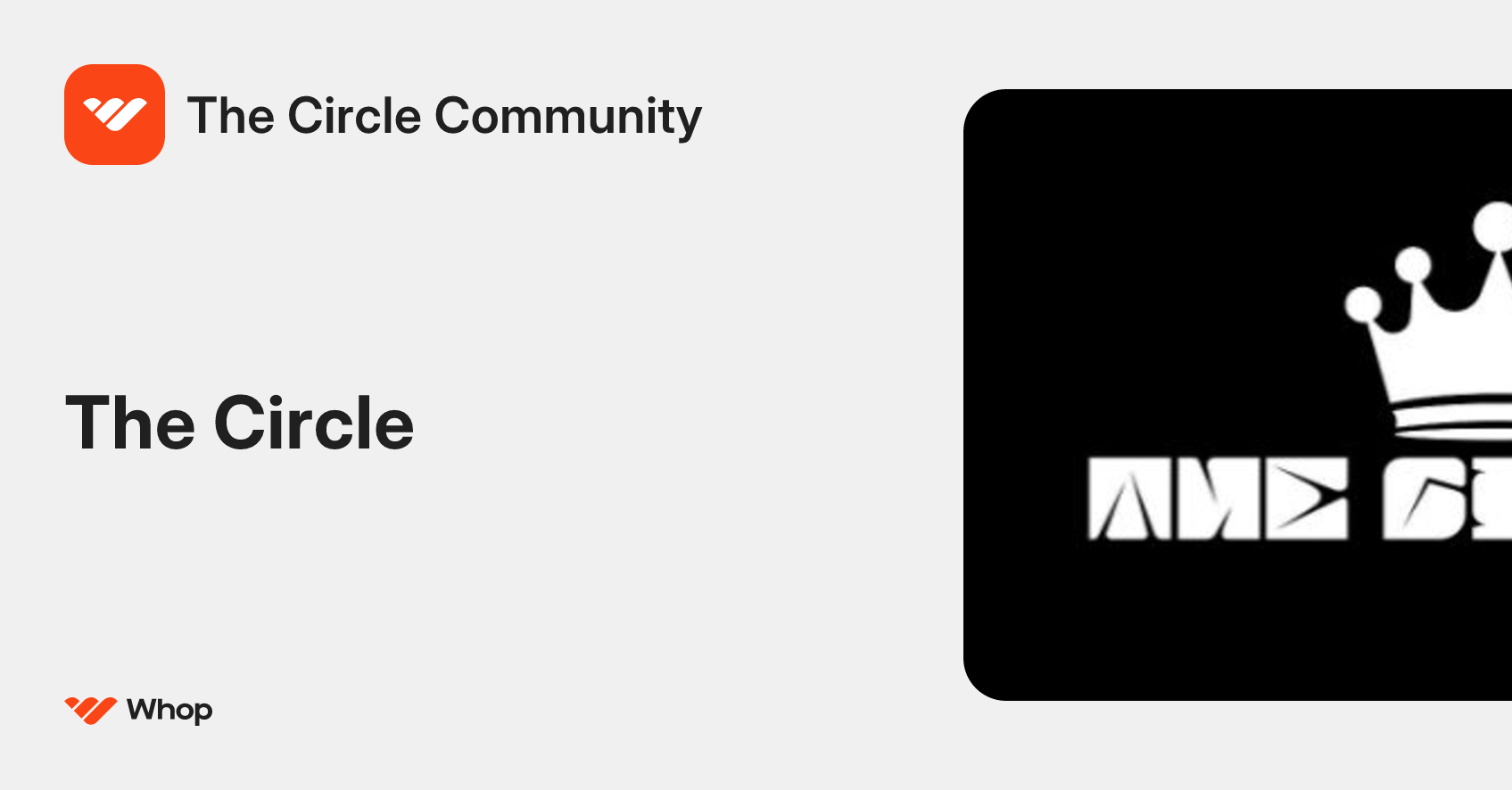 The Circle Community | Whop