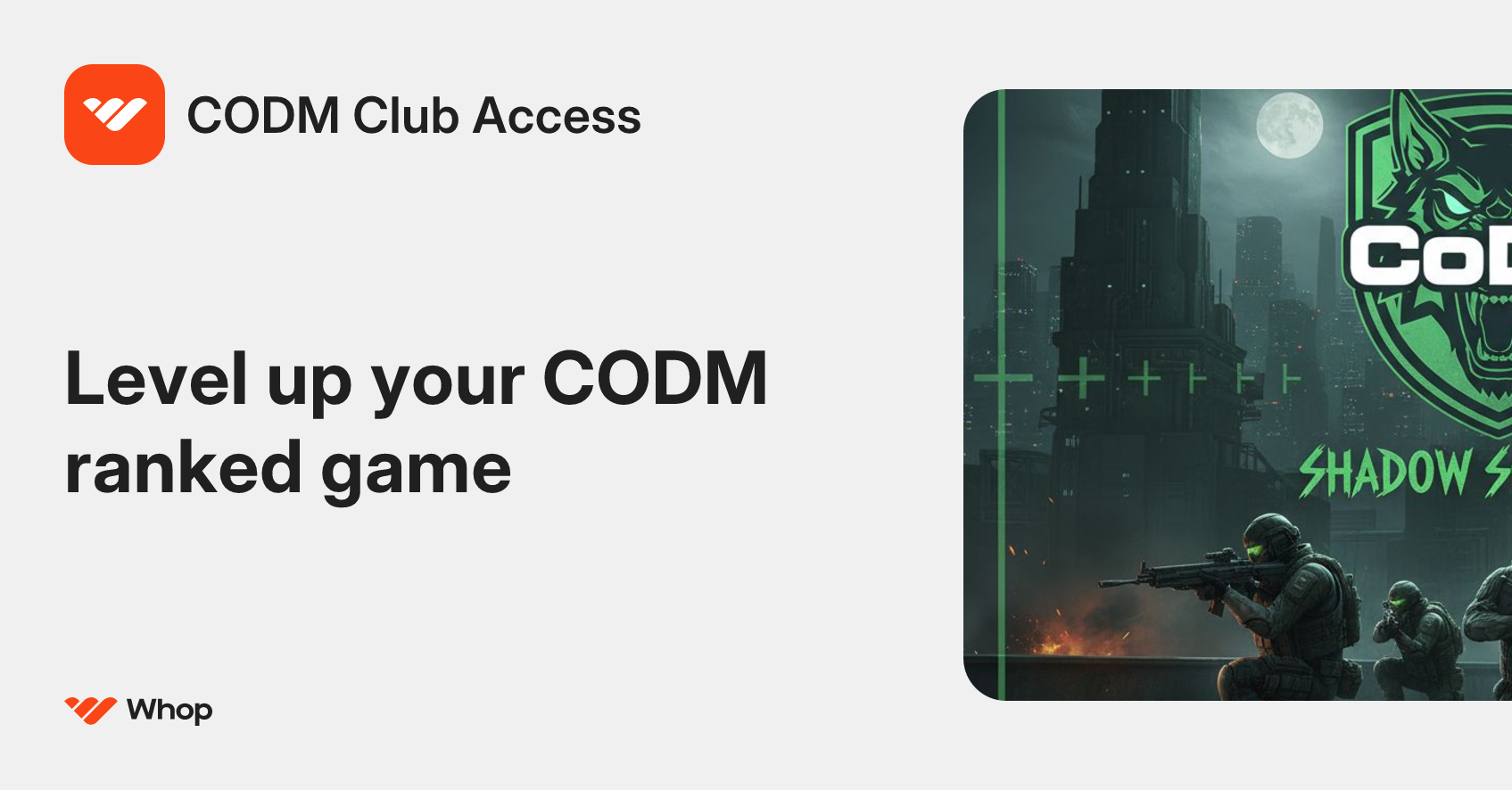 CODM Club Access | Whop