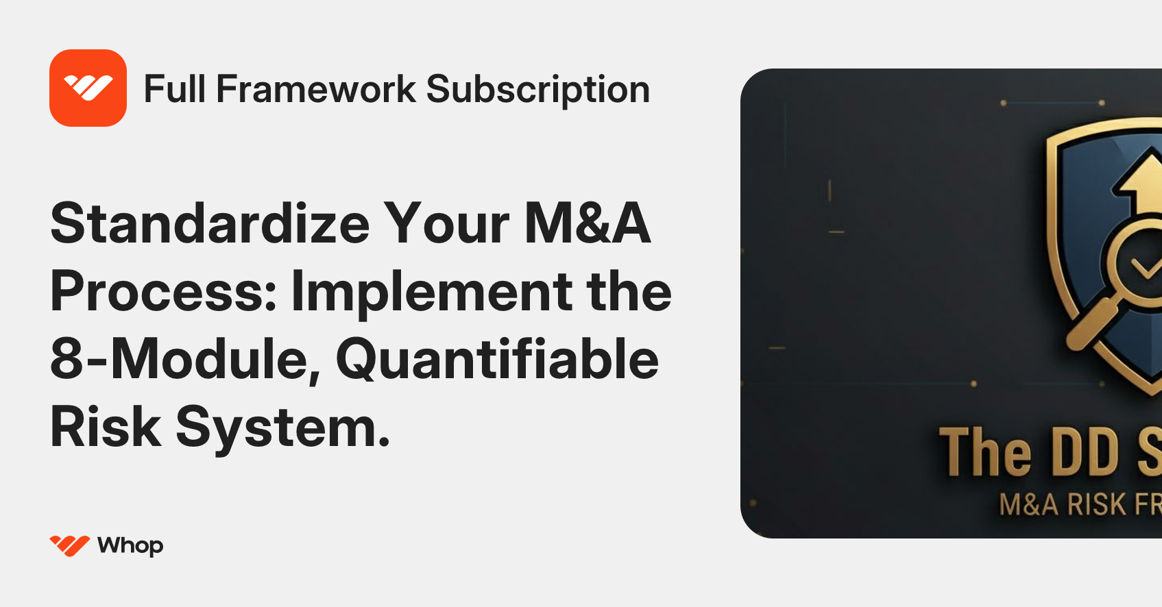 Full Framework Subscription | Whop