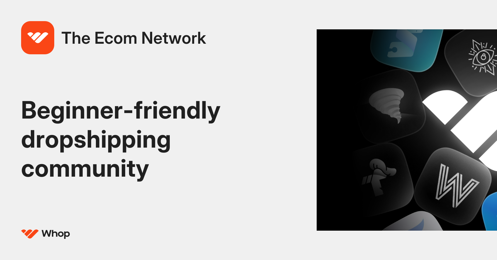 The Ecom Network Access via $1 Whop Link