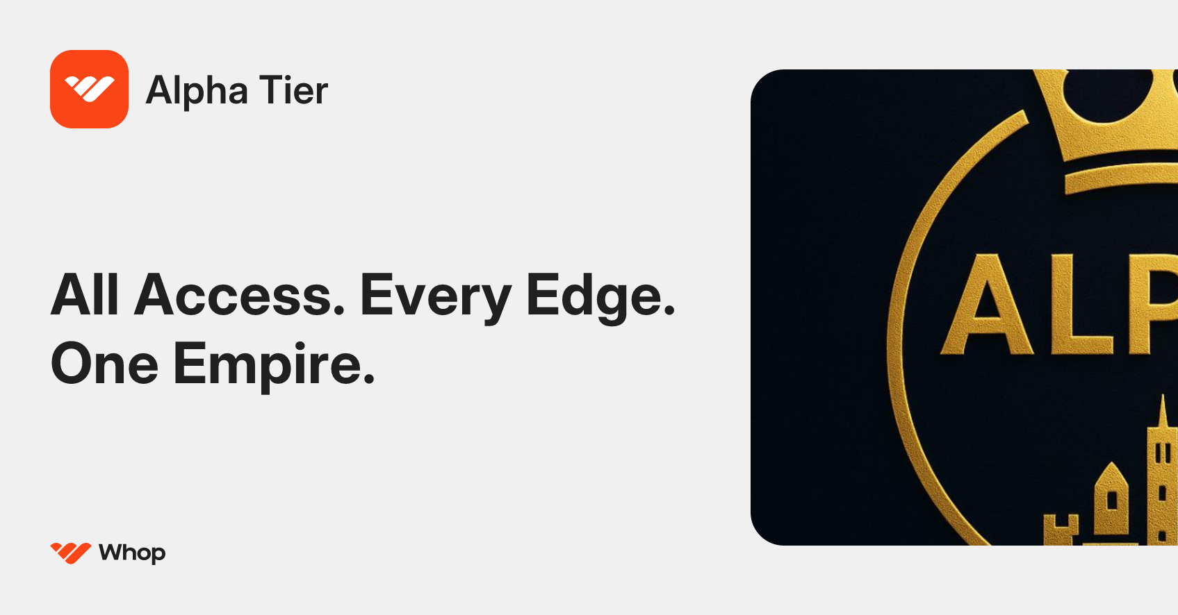 Alpha Tier | Whop