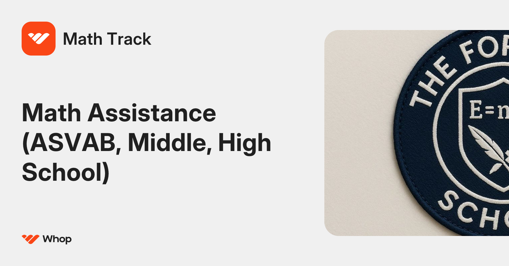 Math Track | Whop