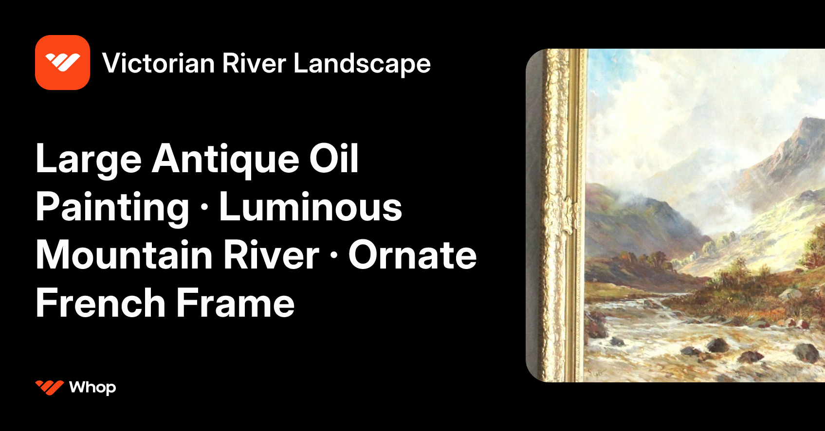Victorian River Landscape | Whop