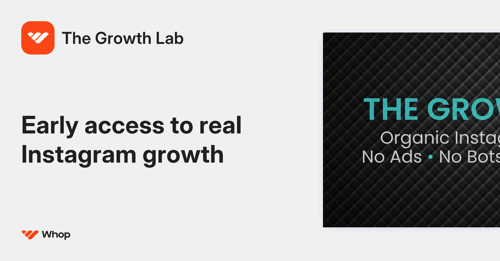 The Growth Lab | Whop