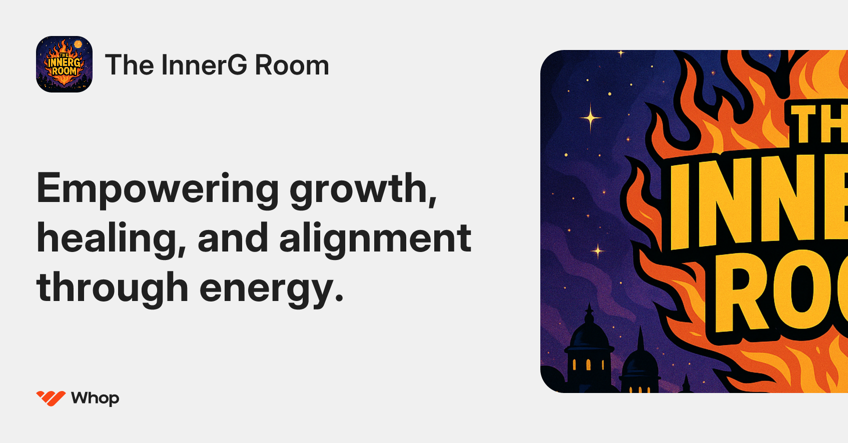 The InnerG Room | Whop