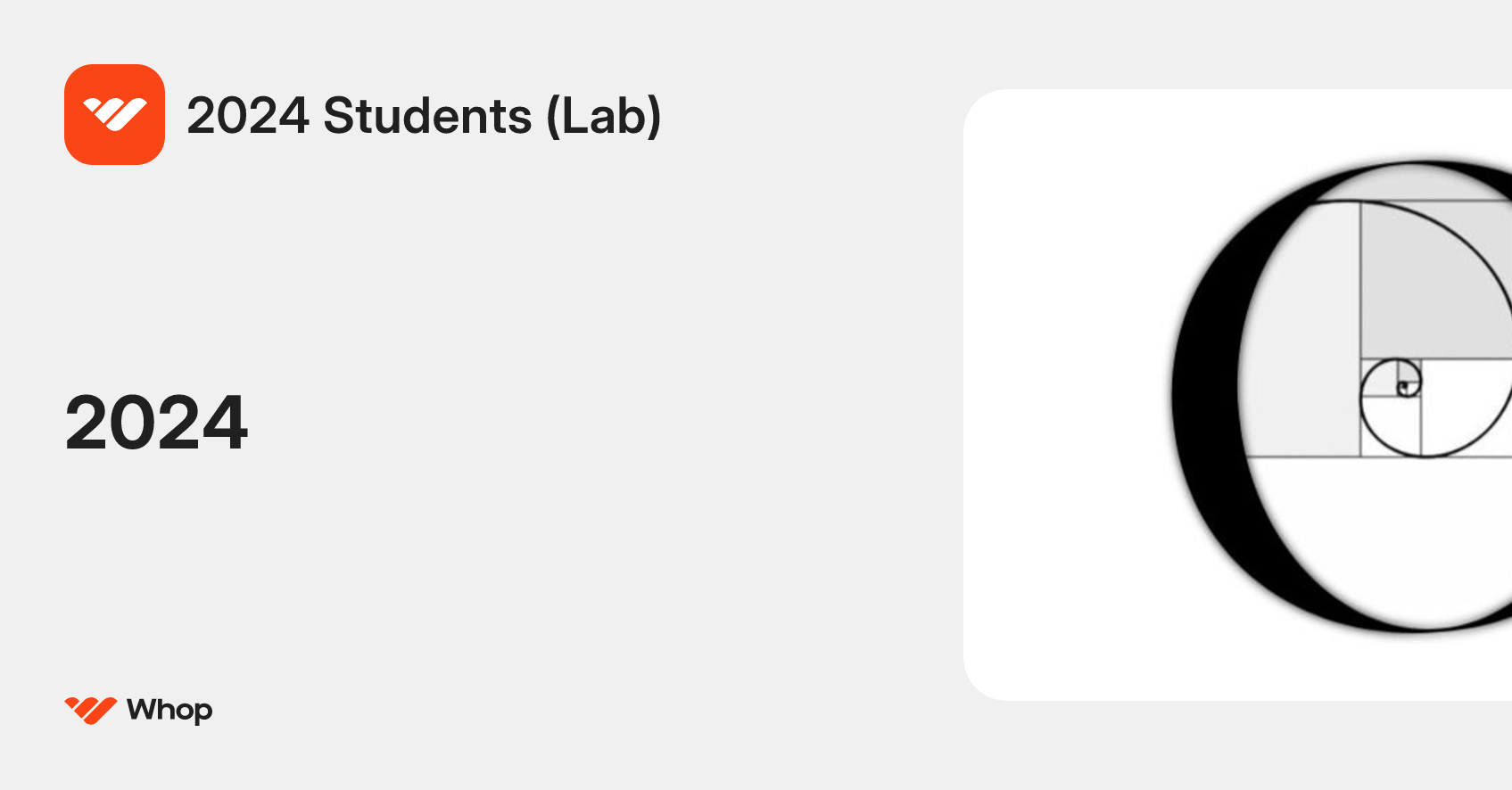 2024 Students (Lab) | Whop