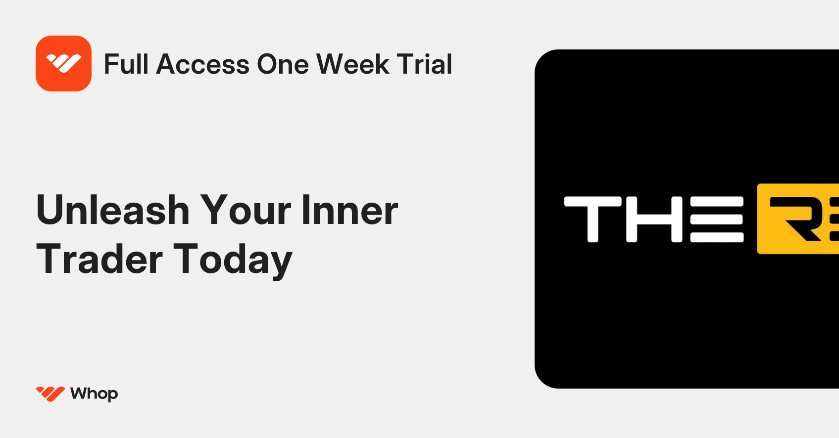 Full Access One Week Trial | Whop