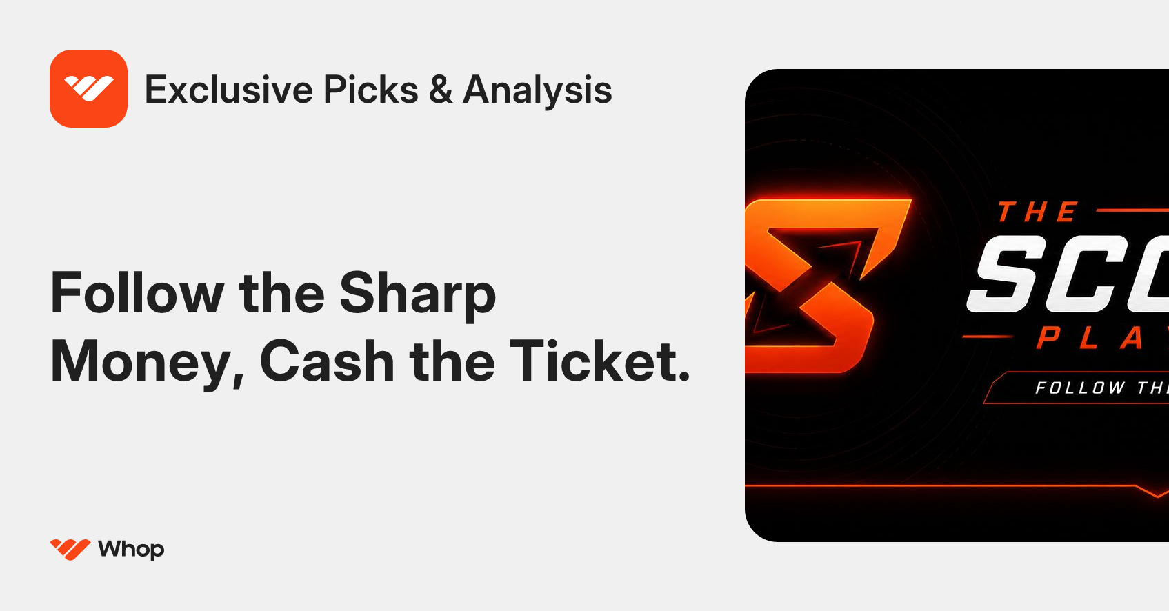 Exclusive Picks & Analysis | Whop