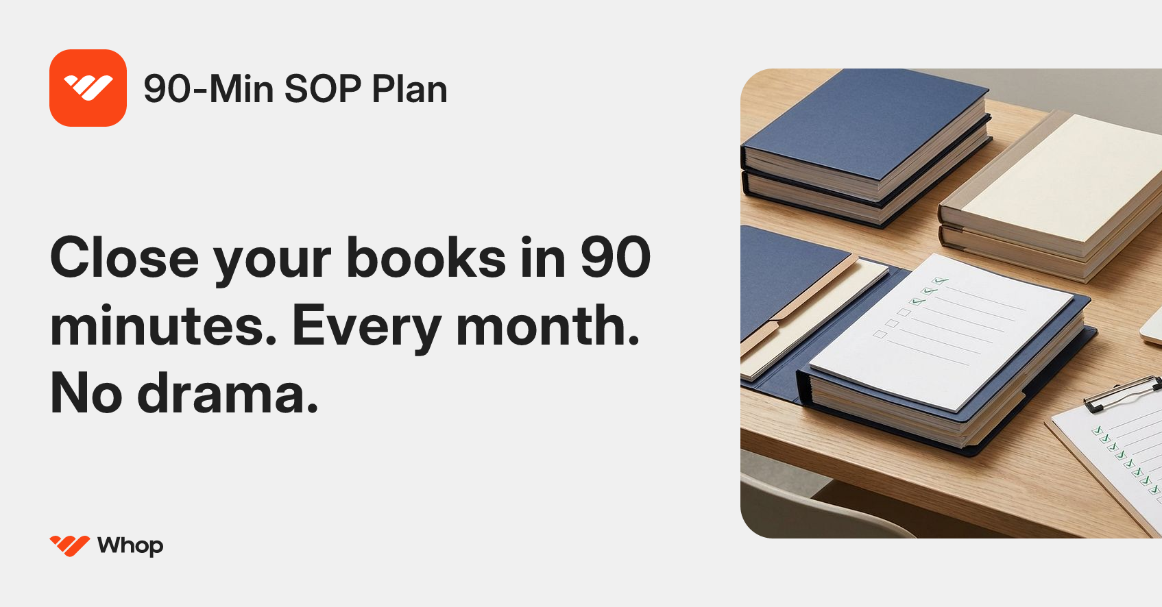 90-Min SOP Plan | Whop