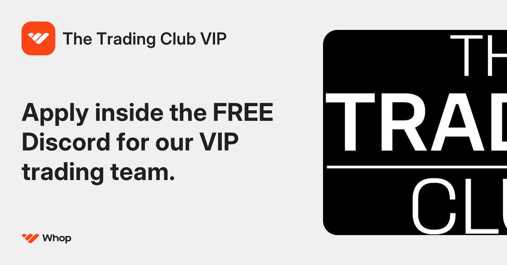 The Trading Club VIP | Whop