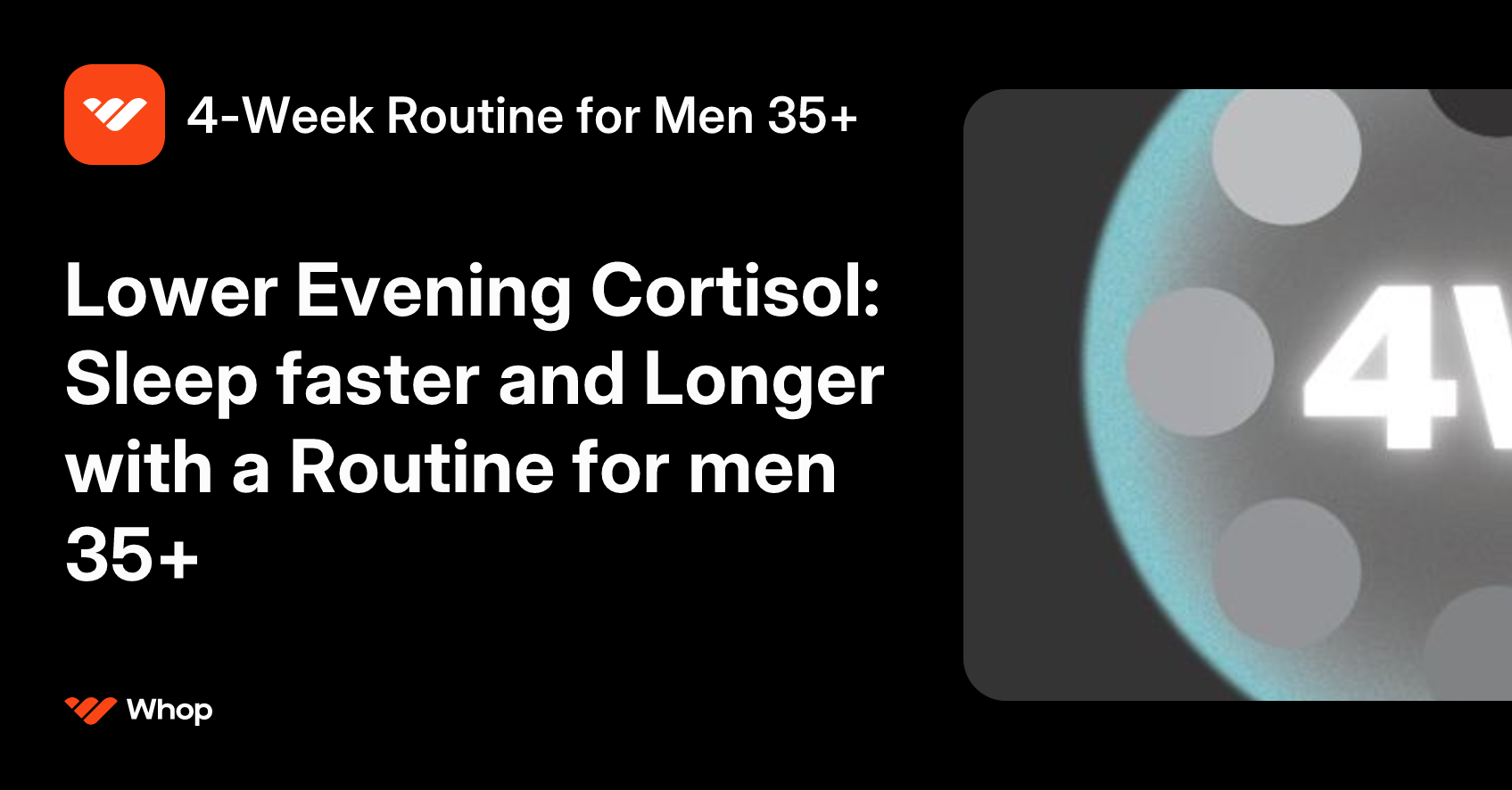 4-Week Routine for Men 35+ | Whop