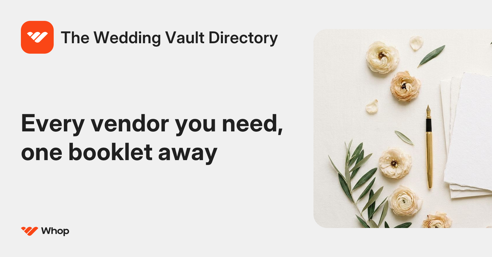 The Wedding Vault Directory | Whop