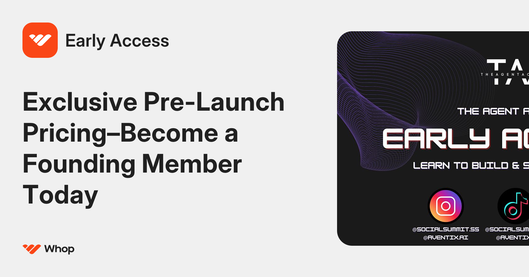 Early Access | Whop