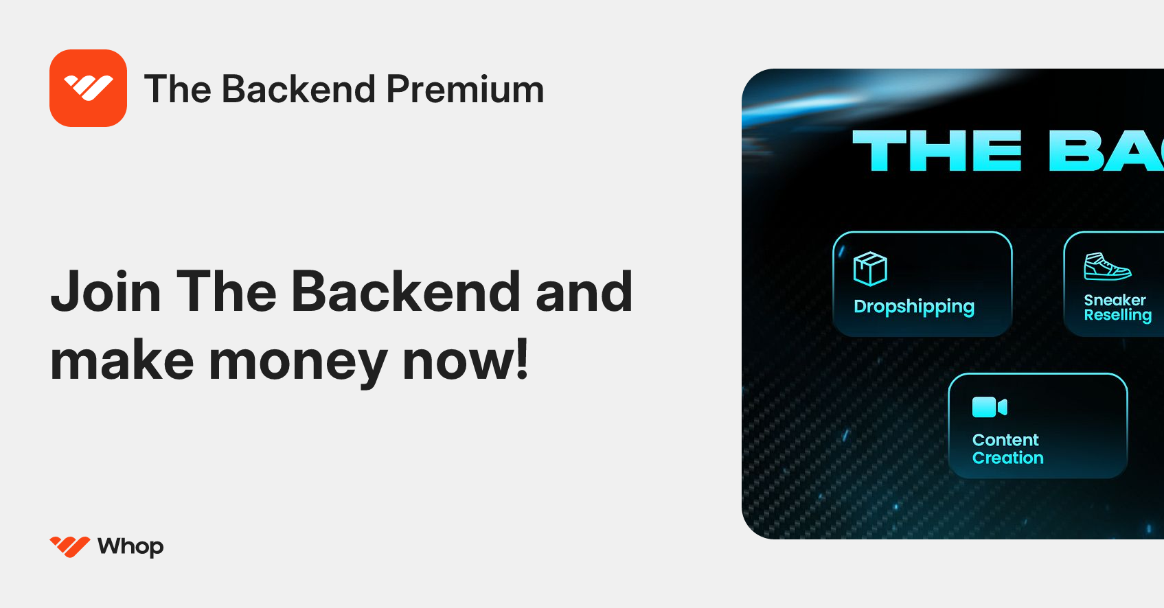 The Backend Premium | Whop