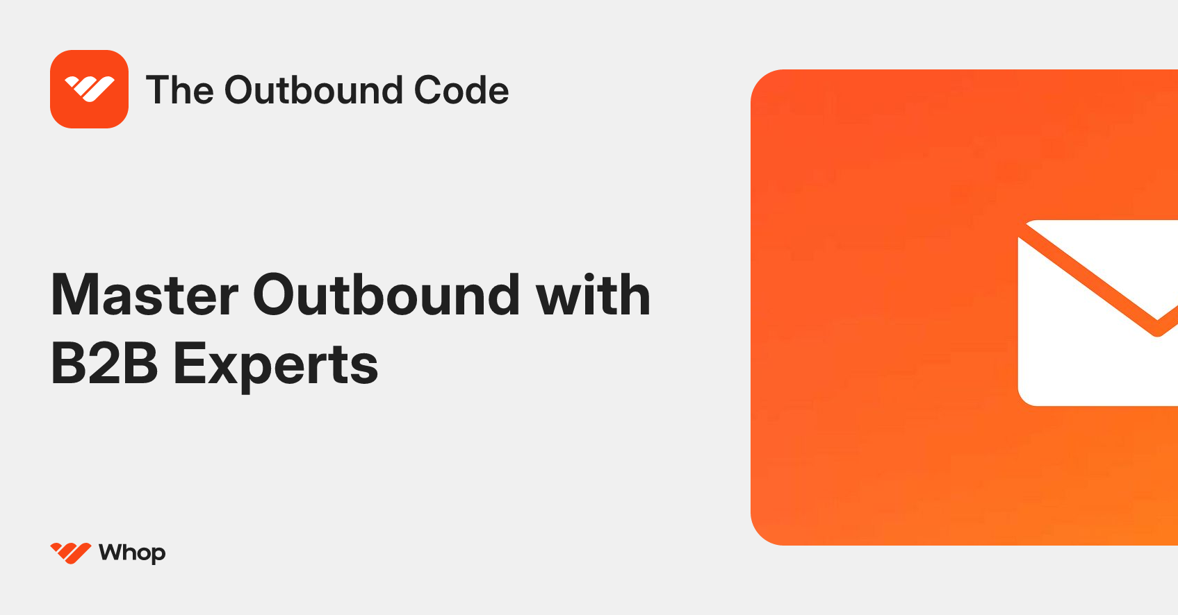 The Outbound Code | Whop