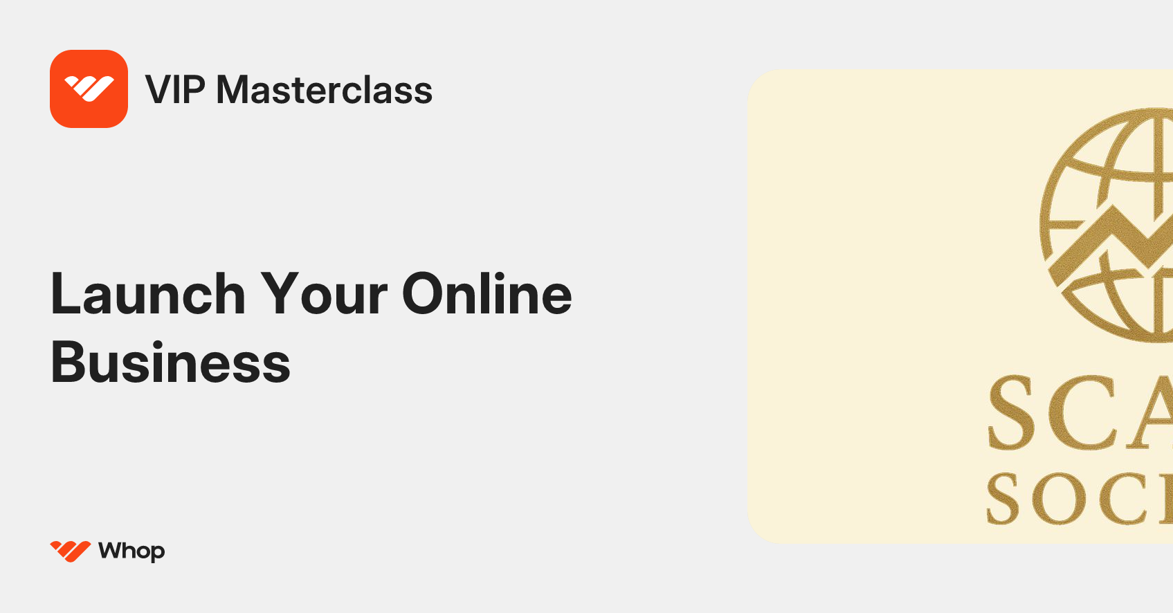 VIP Masterclass | Whop