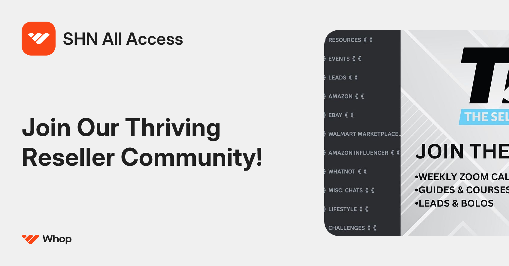 SHN All Access | Whop