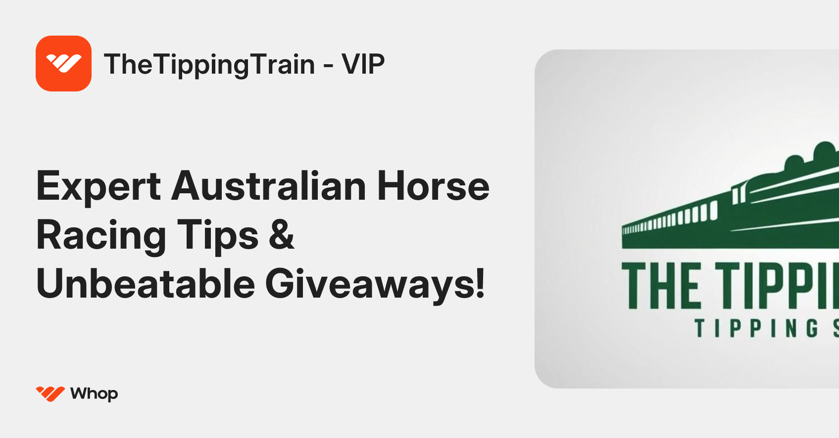 TheTippingTrain - VIP | Whop