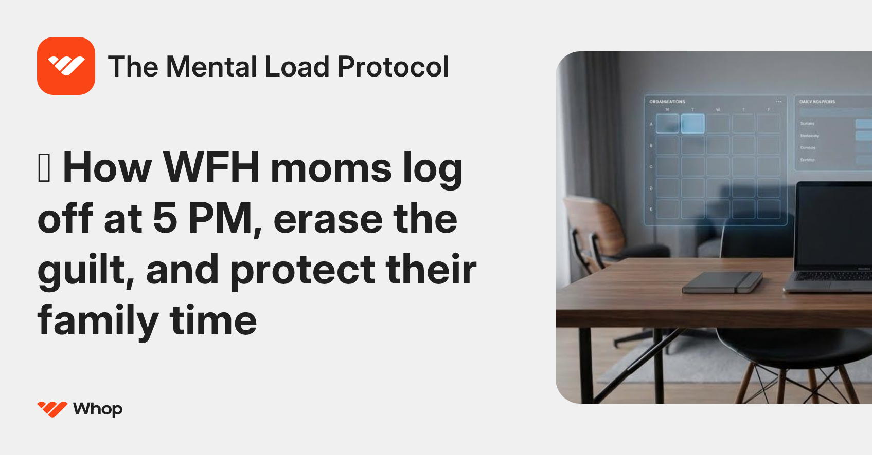 The Mental Load Protocol | Whop