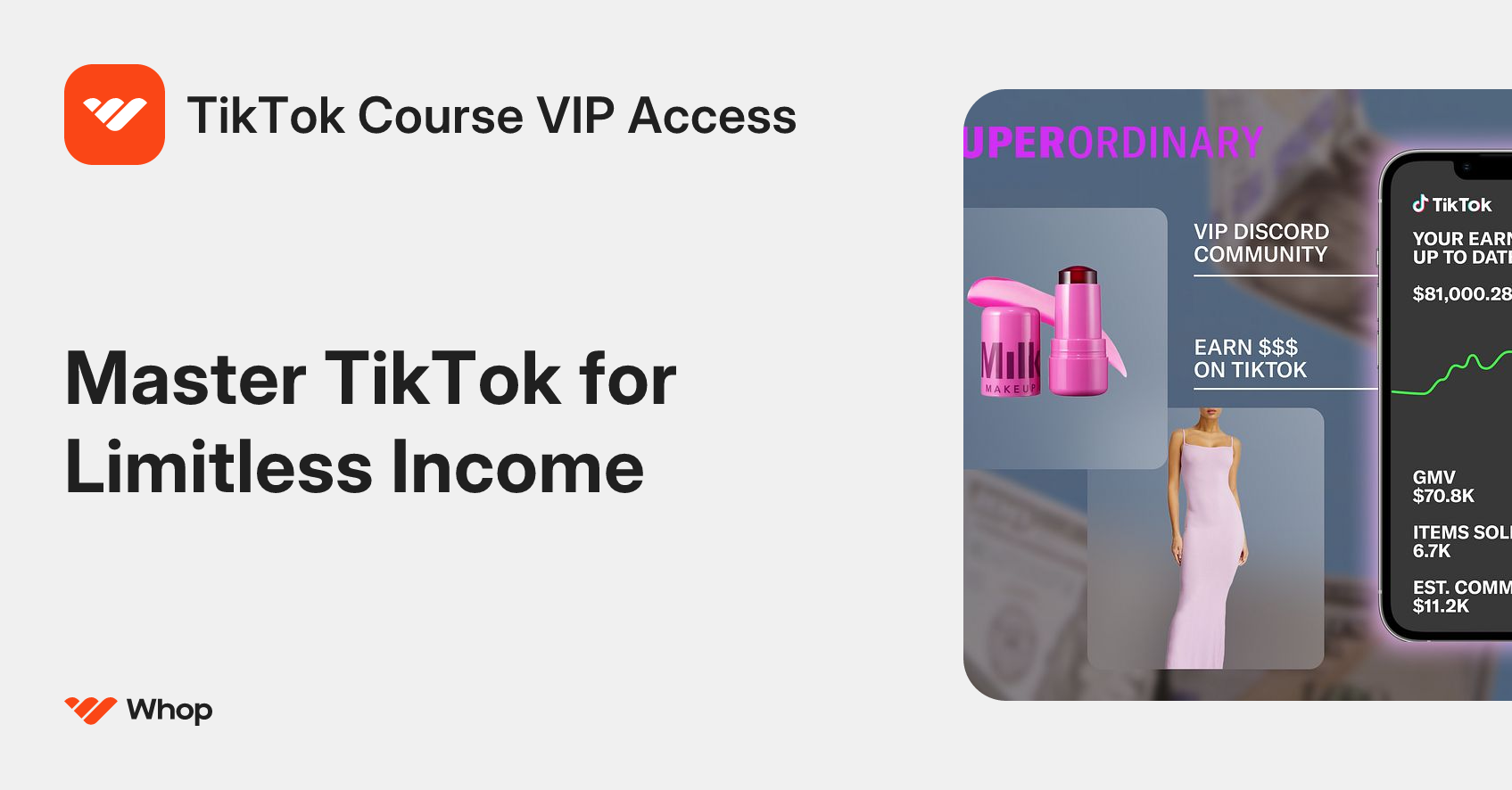 TikTok Course VIP Access | Whop