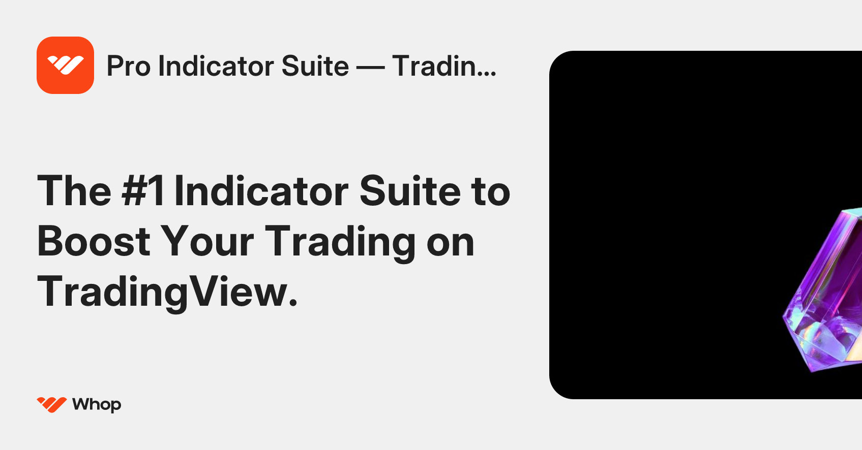 Pro Indicator Suite — TradingView | Whop